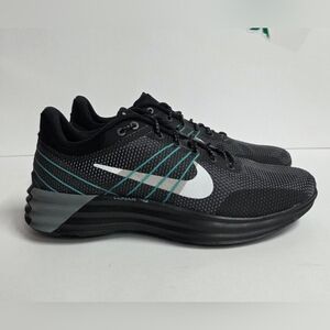 Size 9.5 - Nike Lunar Roam Premium Black Grey Aurora Green